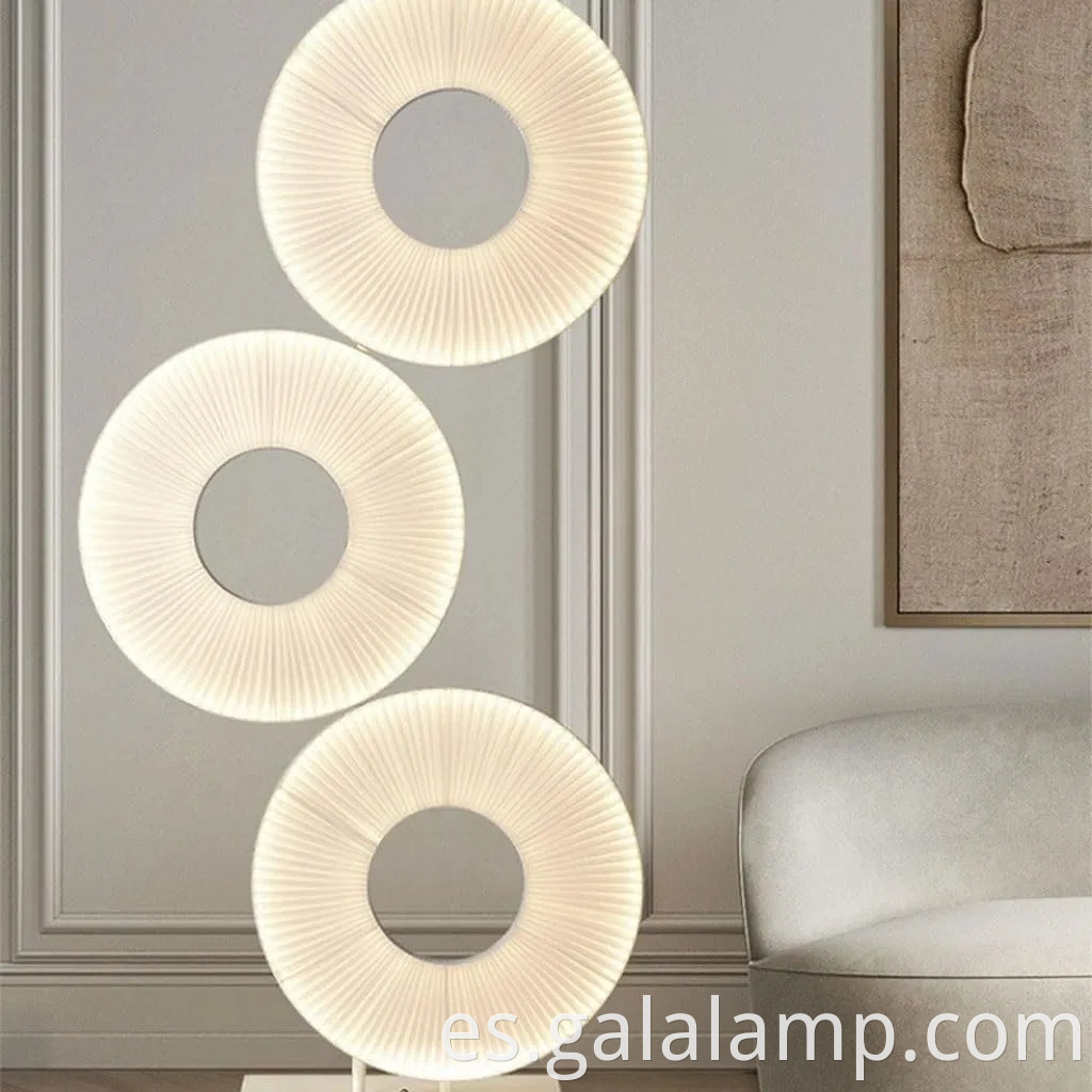 Lámpara de tela de lujo para iluminación de habitación creativa personalizada